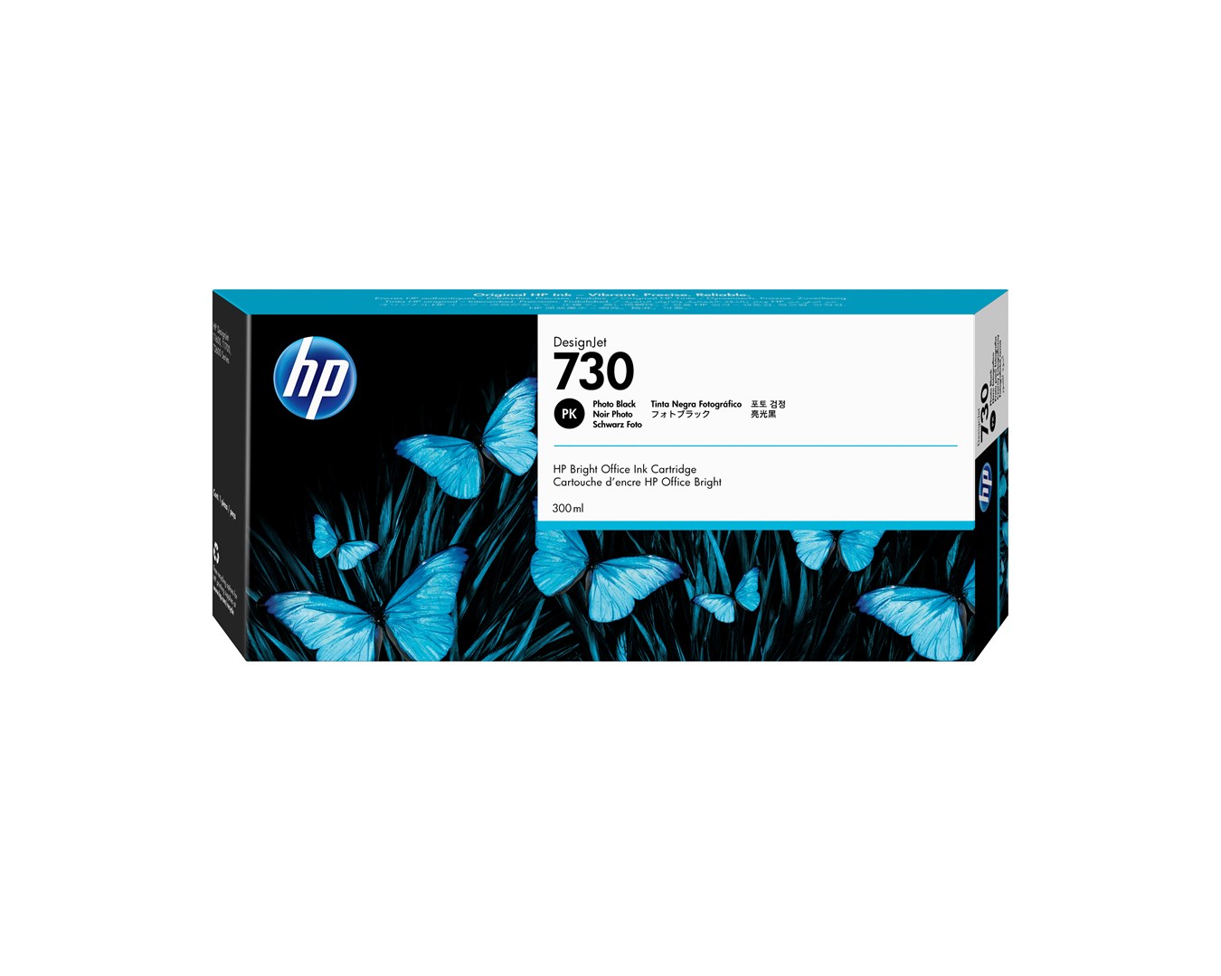 HP 730 300-ml Photo Black DesignJet Ink Cartridge HP 730 300-ml Photo Black DesignJet Ink Cartridge