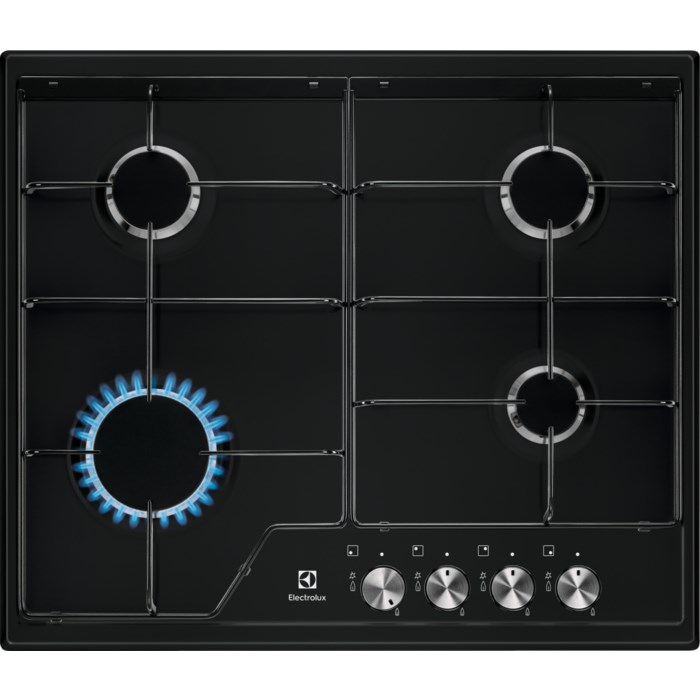 Electrolux EGS6424K hob Black Built-in 60 cm Gas 4 zone(s) Electrolux EGS6424K hob Black Built-in 60 cm Gas 4 zone(s)