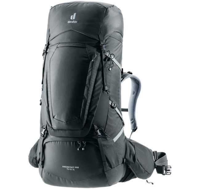 Deuter Aircontact Pro 75+10 SL Women's hiking backpack Graphite Deuter Aircontact Pro 75+10 SL Women's hiking backpack Graphite