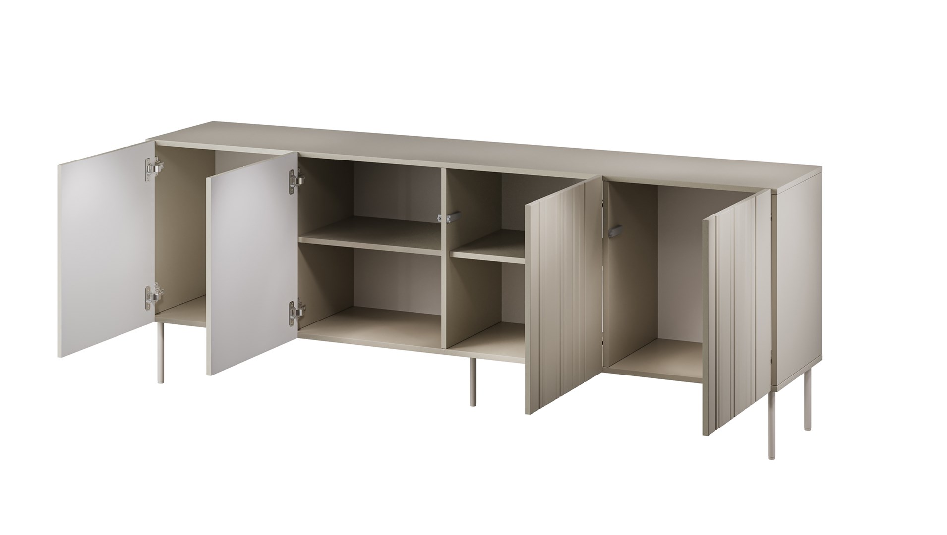 Cama ISLA chest of drawers 200x40x75 cashmere matt Cama ISLA chest of drawers 200x40x75 cashmere matt