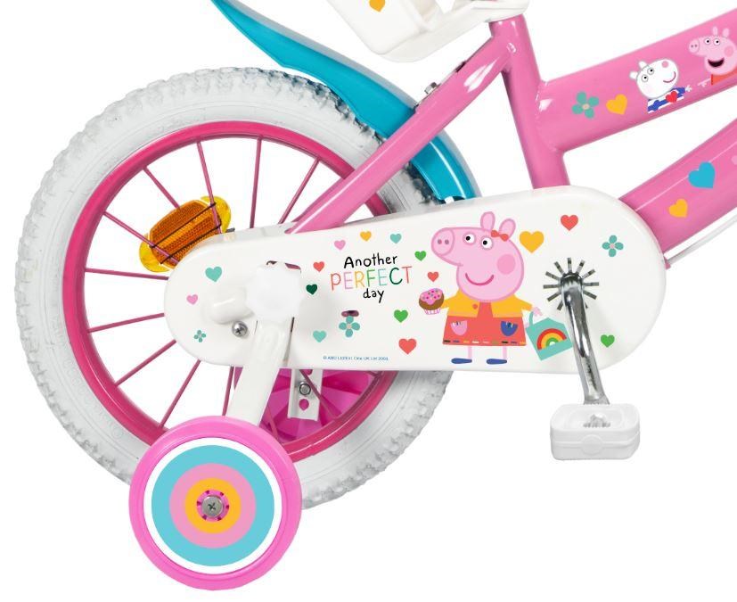 Children's bicycle 14" Peppa Pig pink 1495 TOIMSA Children's bicycle 14" Peppa Pig pink 1495 TOIMSA