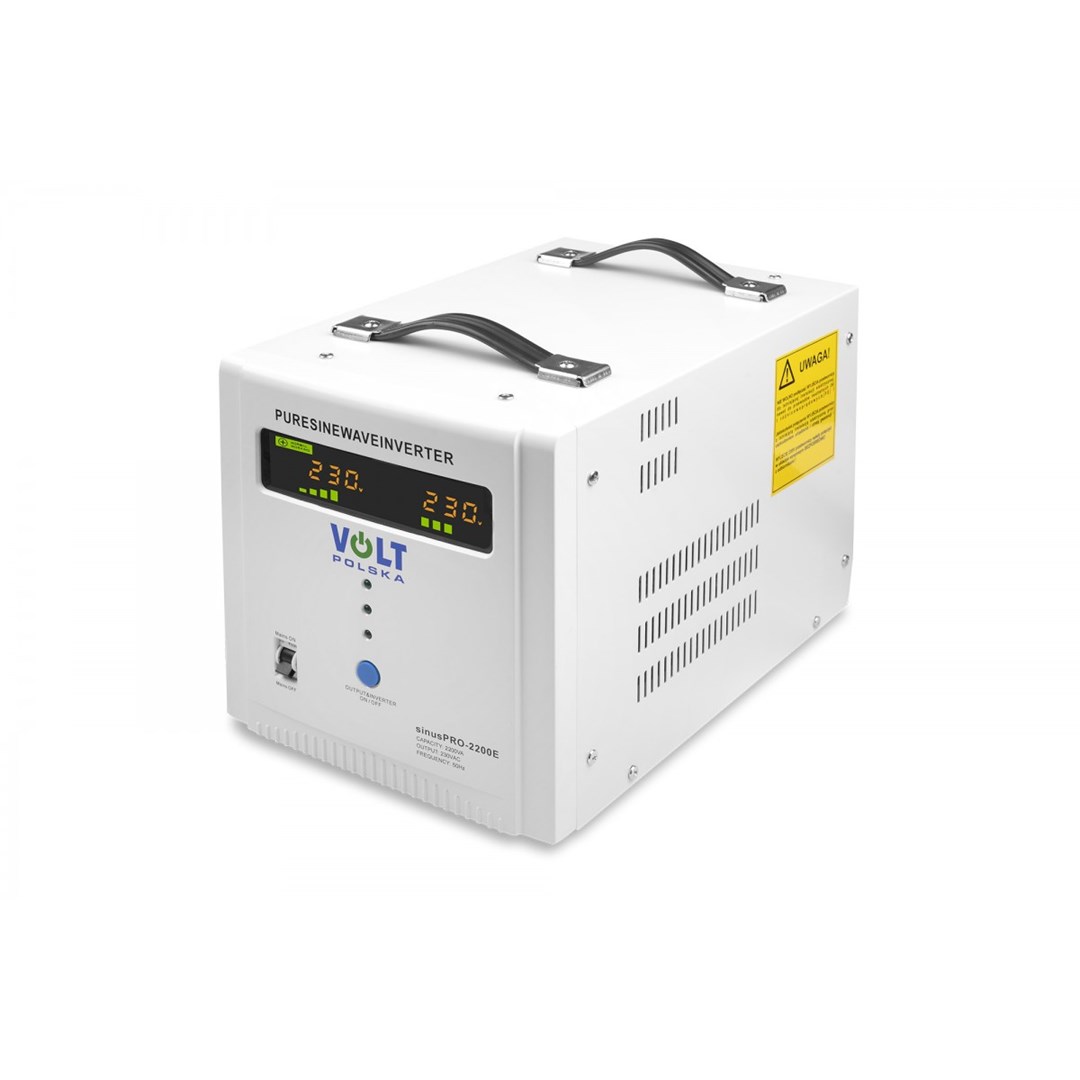 VOLT POLSKA UNINTERRUPTIBLE POWER SUPPLY SINUS PRO 2200 E 12/230V VOLT POLSKA UNINTERRUPTIBLE POWER SUPPLY SINUS PRO 2200 E 12/230V