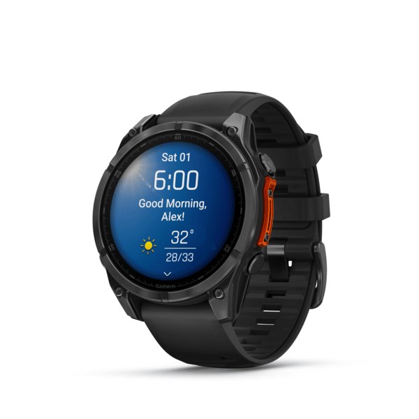 Garmin Fenix 8 3.56 cm (1.4") AMOLED 47 mm Digital 454 x 454 pixels Touchscreen Black Wi-Fi GPS (satellite) Garmin Fenix 8 3.56 cm (1.4") AMOLED 47 mm Digital 454 x 454 pixels Touchscreen Black Wi-Fi GPS (satellite)
