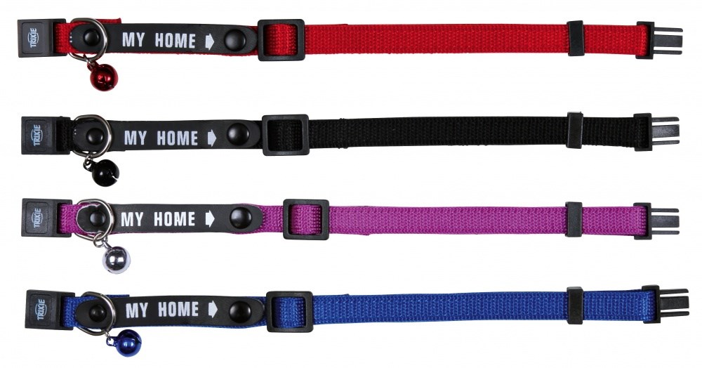 TRIXIE MY HOME TX-4180 Cat collar with bell and ID card TRIXIE MY HOME TX-4180 Cat collar with bell and ID card