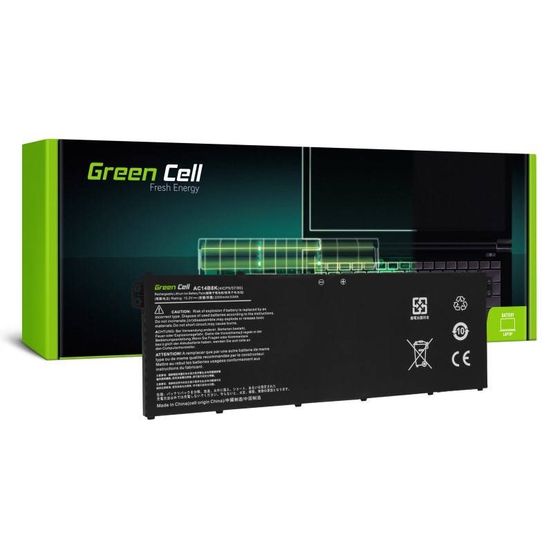 Green Cell AC72 laptop spare part Battery Green Cell AC72 laptop spare part Battery