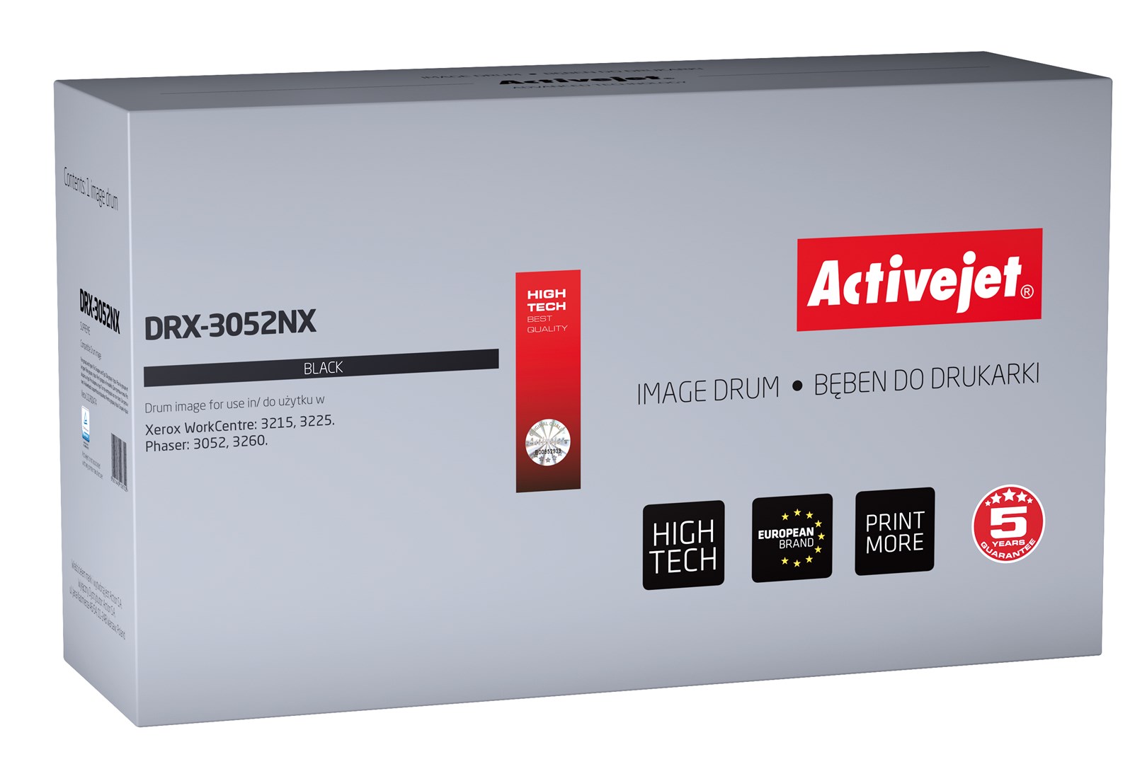 Activejet DRX-3052NX drum (replacement for Xerox 101R00474; Supreme; 10000 pages; black) Activejet DRX-3052NX drum (replacement for Xerox 101R00474; Supreme; 10000 pages; black)