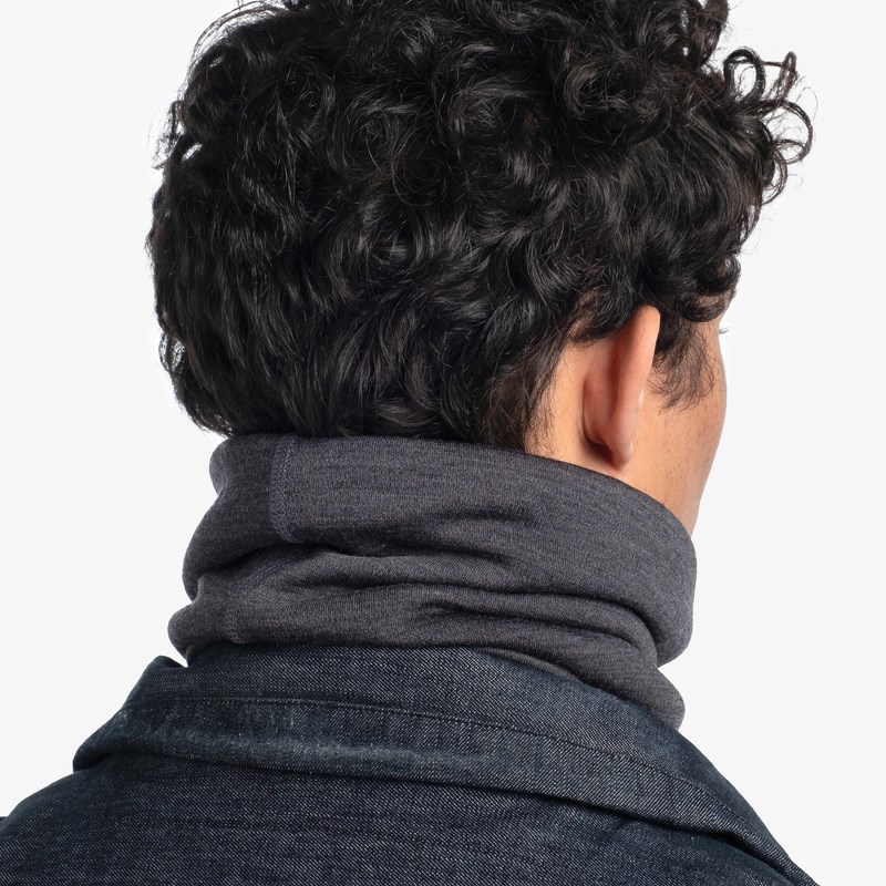 BUFF Multifunctional Sling MERINO HEAVYWEIGHT NECK WARMERSOLID GREY BUFF Multifunctional Sling MERINO HEAVYWEIGHT NECK WARMERSOLID GREY