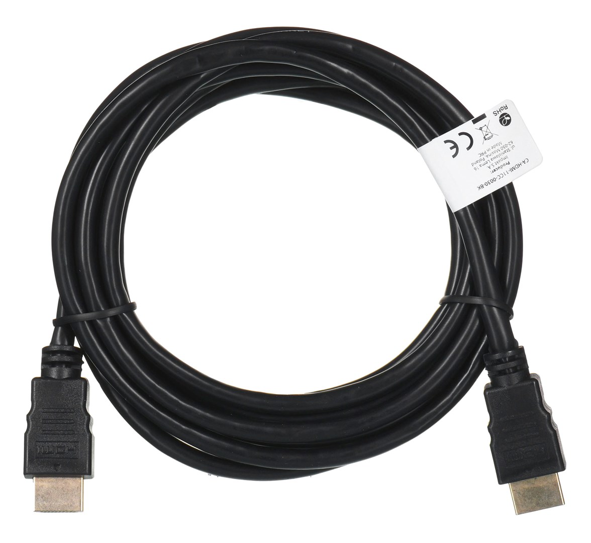 LANBERG HDMI CABLE V2.0 M/M 3M CCS BLACK LANBERG HDMI CABLE V2.0 M/M 3M CCS BLACK
