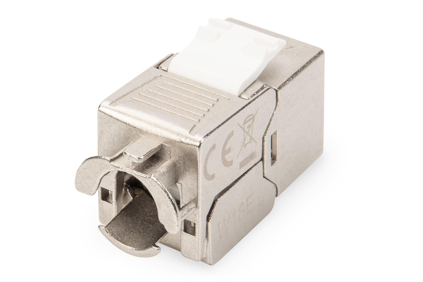 Digitus CAT 6A Keystone module, shielded, tool-free mounting connection Digitus CAT 6A Keystone module, shielded, tool-free mounting connection