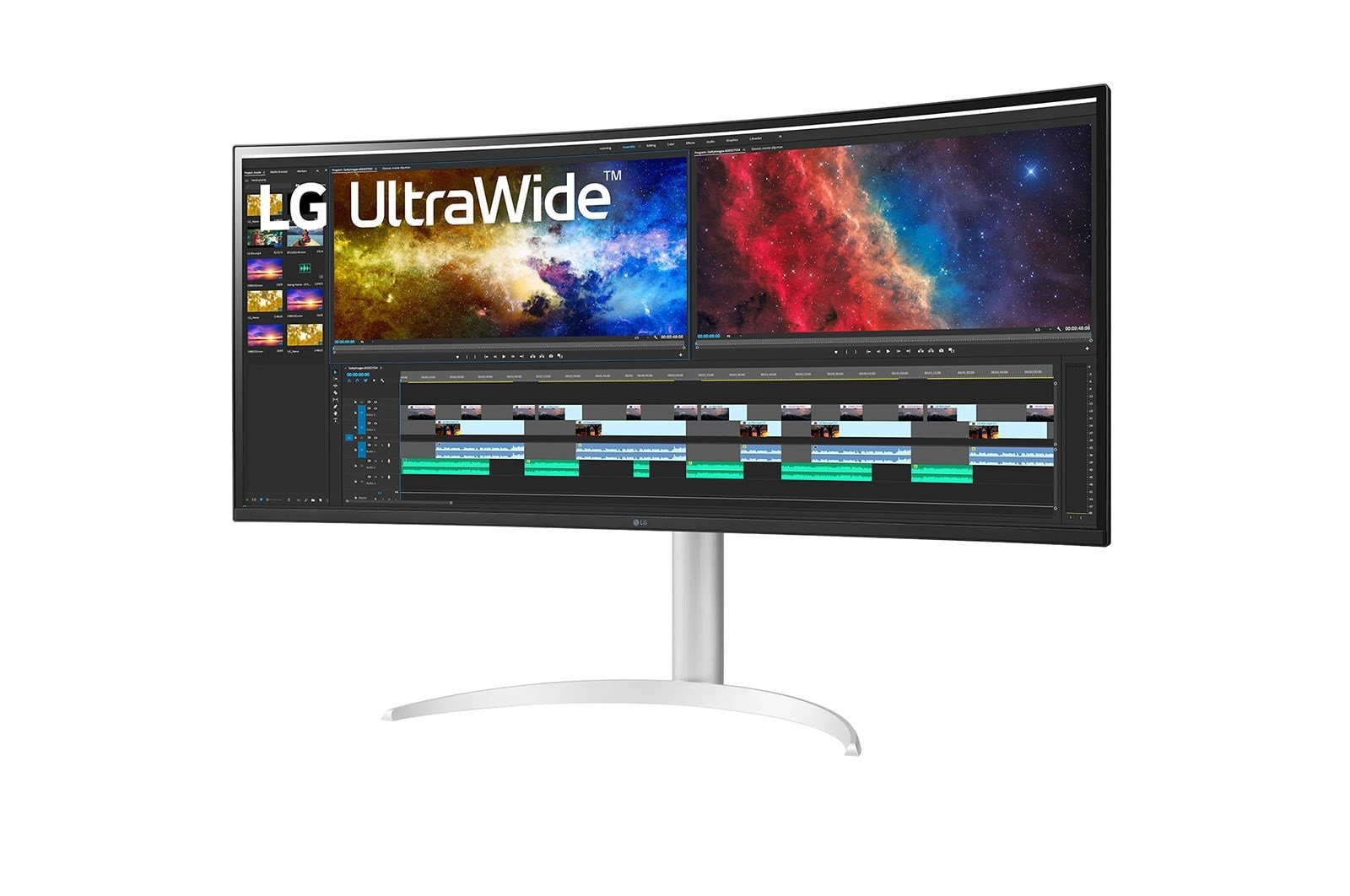 LG 38BQ85C-W computer monitor 95.2 cm (37.5") 3840 x 1600 pixels Quad HD+ White LG 38BQ85C-W computer monitor 95.2 cm (37.5") 3840 x 1600 pixels Quad HD+ White