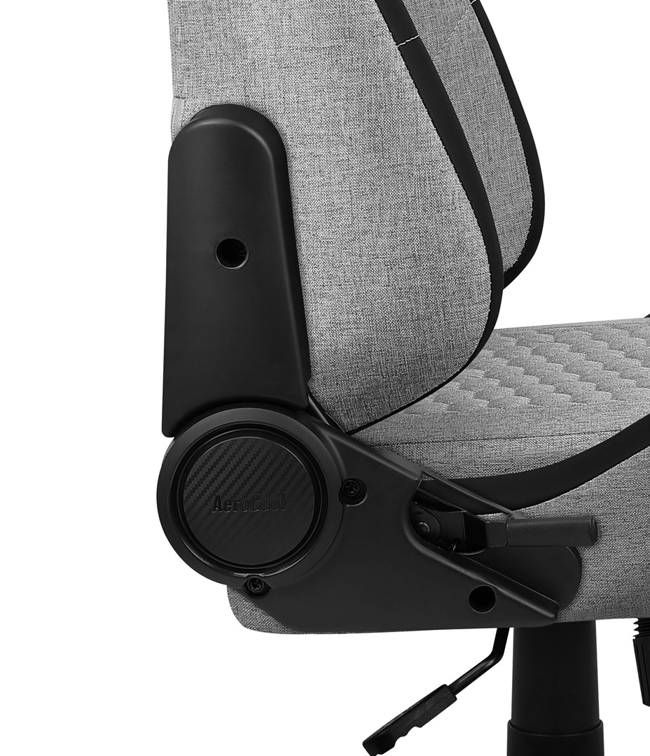Aerocool CROWNASHGR, Ergonomic Gaming Chair, Adjustable Cushions, AeroWeave Technology, Grey Aerocool CROWNASHGR, Ergonomic Gaming Chair, Adjustable Cushions, AeroWeave Technology, Grey