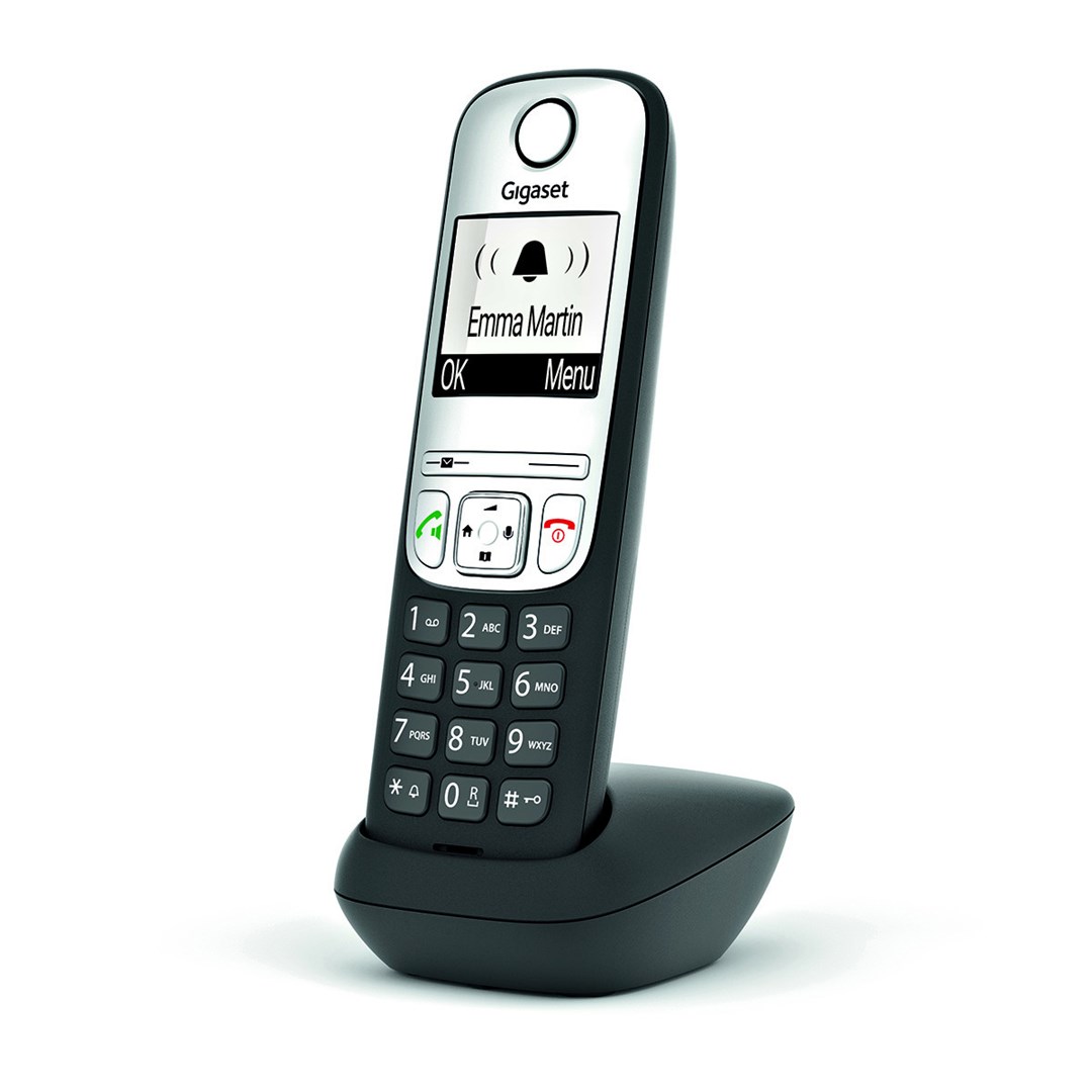 Gigaset A690HX Analog/DECT telephone Caller ID Black, Silver Gigaset A690HX Analog/DECT telephone Caller ID Black, Silver