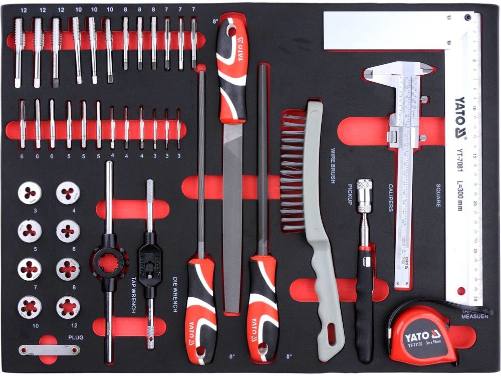Yato YT-55290 Roller Cabinet With Tools Insert Yato YT-55290 Roller Cabinet With Tools Insert