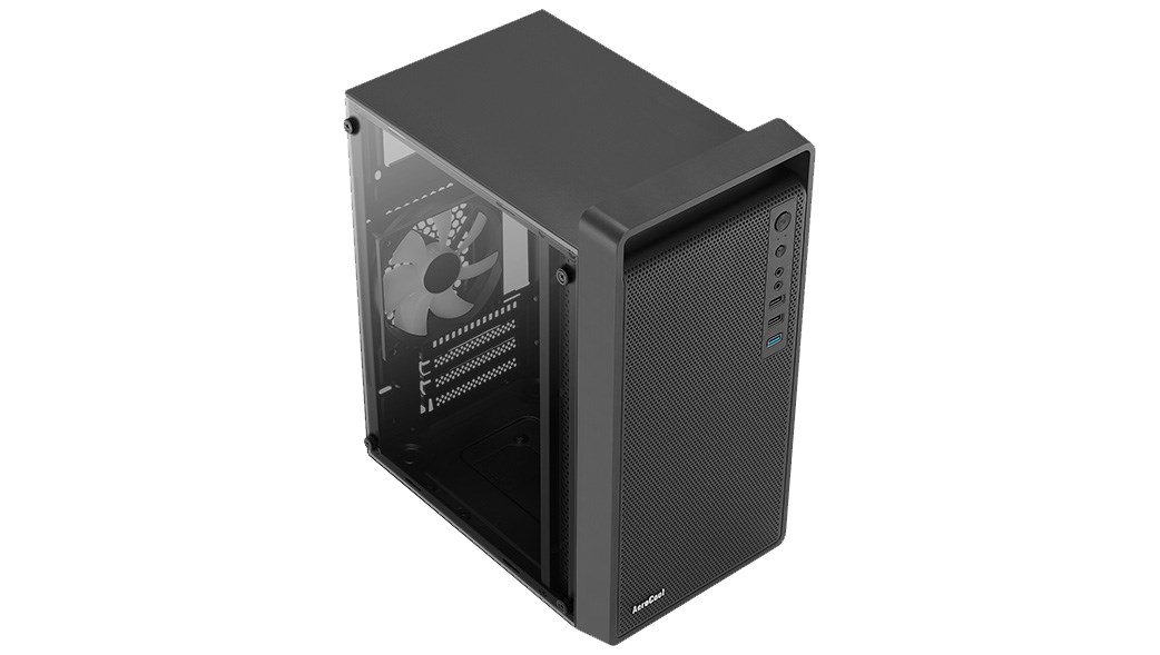 Case Aerocool PGS CS-109-G-BK-v1 FRGB Black Case Aerocool PGS CS-109-G-BK-v1 FRGB Black
