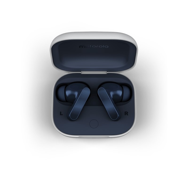 Motorola Moto Buds Headphones Wireless In-ear Calls/Music/Sport/Everyday Bluetooth Blue Motorola Moto Buds Headphones Wireless In-ear Calls/Music/Sport/Everyday Bluetooth Blue