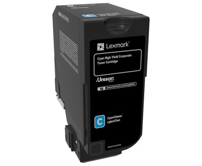 Lexmark 84C2HCE toner cartridge 1 pc(s) Original Cyan Lexmark 84C2HCE toner cartridge 1 pc(s) Original Cyan