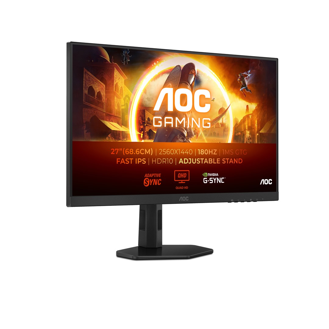 AOC G4 Q27G4XF computer monitor 68.6 cm (27") 2560 x 1440 pixels Quad HD LED AOC G4 Q27G4XF computer monitor 68.6 cm (27") 2560 x 1440 pixels Quad HD LED