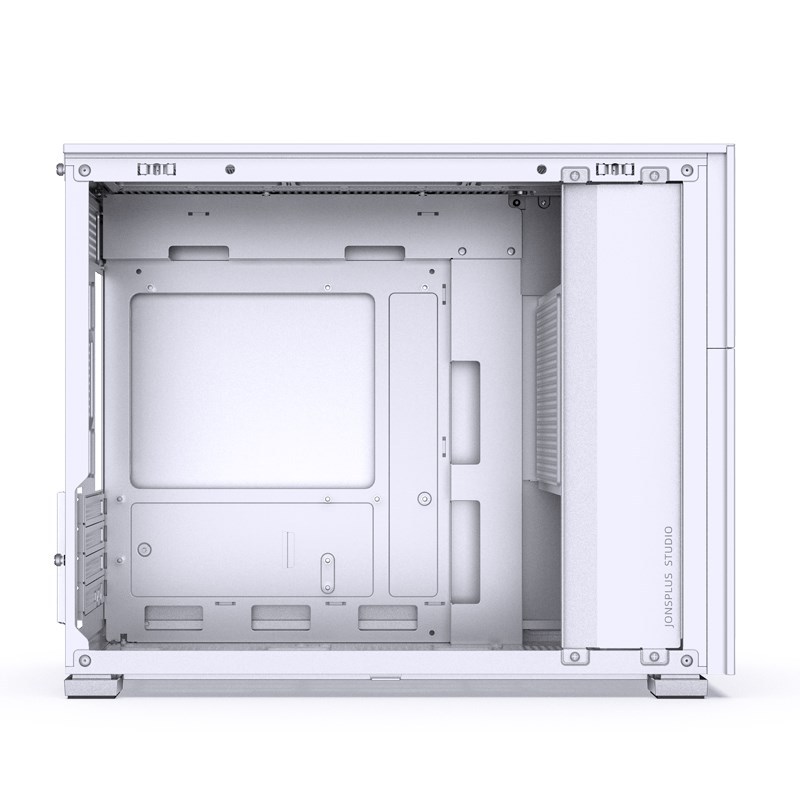 Jonsbo D31 Micro-ATX Case, Tempered Glass - white Jonsbo D31 Micro-ATX Case, Tempered Glass - white