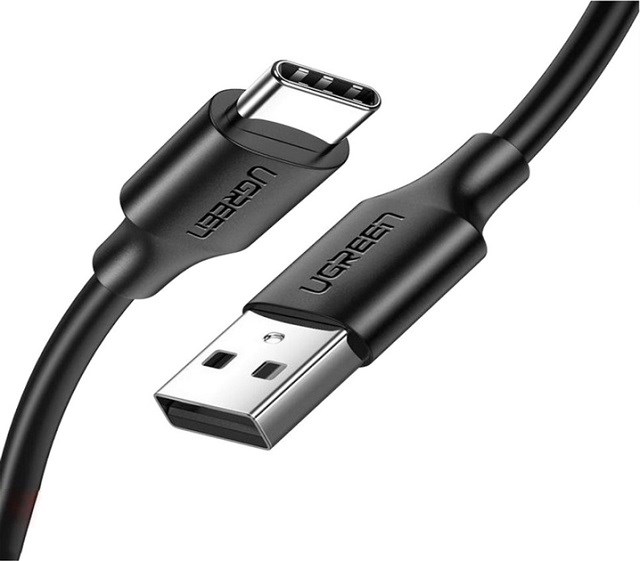 Ugreen USB-A / USB-C 3A 0.25m cable US287 (black) Ugreen USB-A / USB-C 3A 0.25m cable US287 (black)