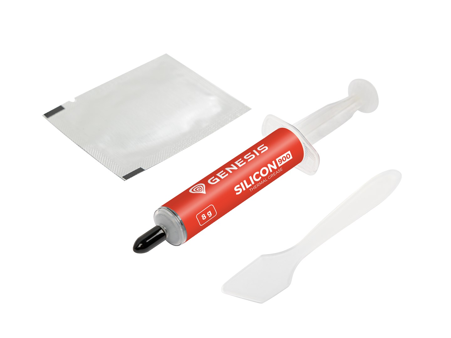 GENESIS Silicon 900 heat sink compound Thermal paste 12.8 W/m·K 8 g GENESIS Silicon 900 heat sink compound Thermal paste 12.8 W/m·K 8 g