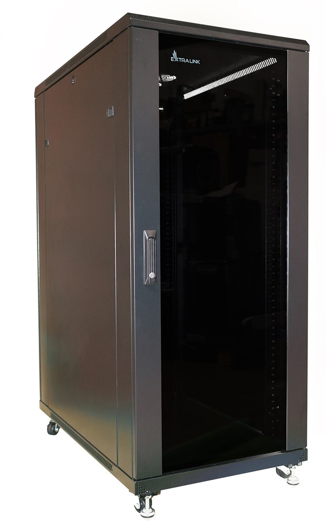 Extralink 37U 600x800 Black | Rack cabinet | Standing Extralink 37U 600x800 Black | Rack cabinet | Standing