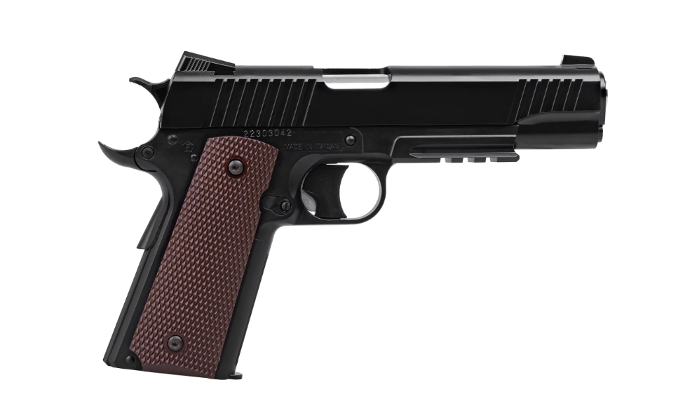 Air rifle pistol Ranger 1911 M45A1 CQBP K.4,5BBS 21-shots metal SLIDE KWC Air rifle pistol Ranger 1911 M45A1 CQBP K.4,5BBS 21-shots metal SLIDE KWC