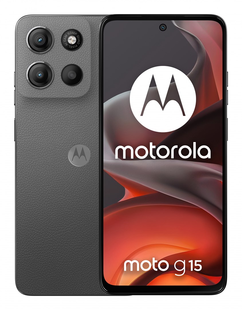 Motorola moto g15 17.1 cm (6.72") Dual SIM Android 15 4G USB Type-C 8 GB 128 GB 5200 mAh Grey Motorola moto g15 17.1 cm (6.72") Dual SIM Android 15 4G USB Type-C 8 GB 128 GB 5200 mAh Grey