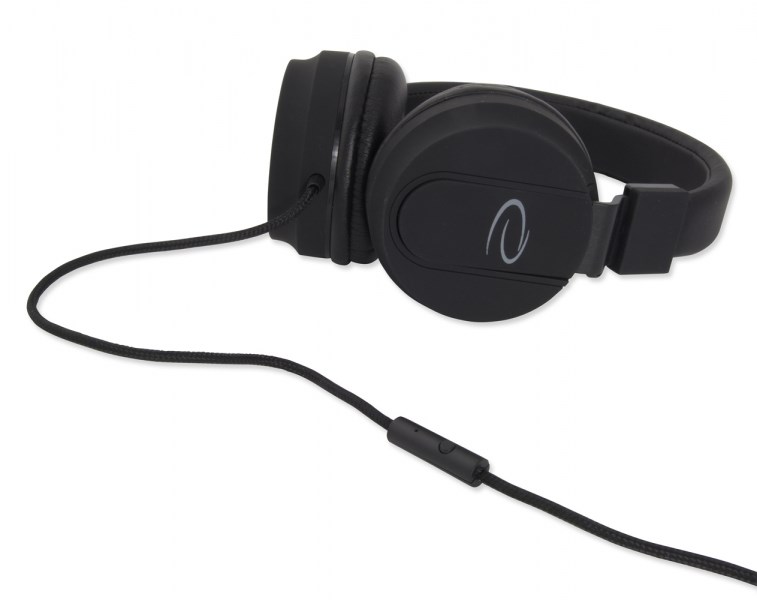 Esperanza BONGO Headphones Wired Head-band Calls/Music/Sport/Everyday Black Esperanza BONGO Headphones Wired Head-band Calls/Music/Sport/Everyday Black