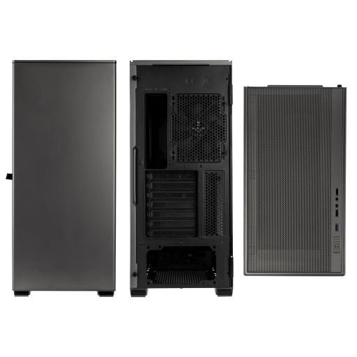 Kolink Stronghold Barricade Midi Tower Grey Kolink Stronghold Barricade Midi Tower Grey
