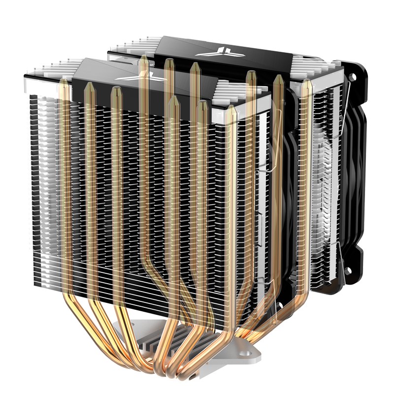 Jonsbo CR-2000GT computer cooling system Processor Cooler 12 cm Black 1 pc(s) Jonsbo CR-2000GT computer cooling system Processor Cooler 12 cm Black 1 pc(s)
