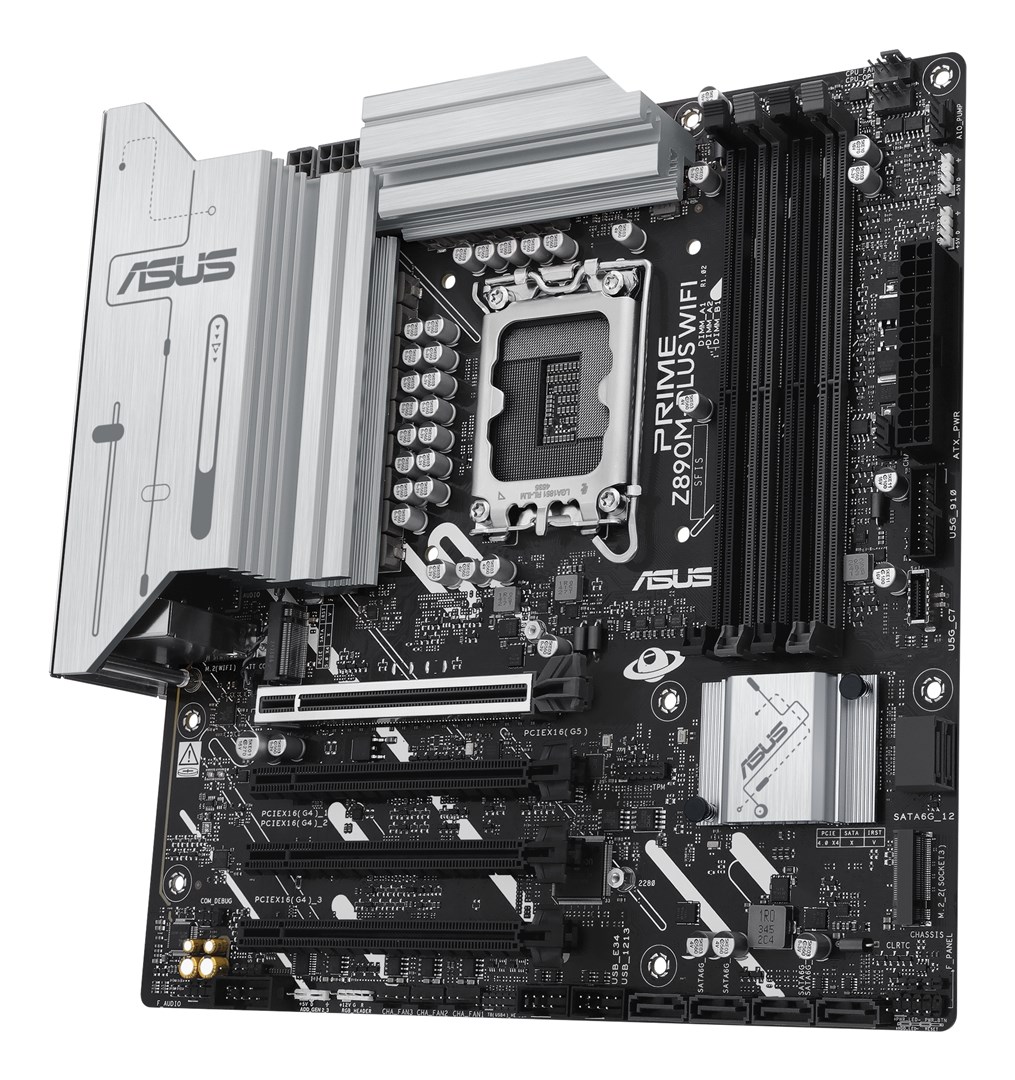 ASUS PRIME Z890M-PLUS WIFI Intel Z890 LGA 1851 (Socket V1) micro ATX ASUS PRIME Z890M-PLUS WIFI Intel Z890 LGA 1851 (Socket V1) micro ATX