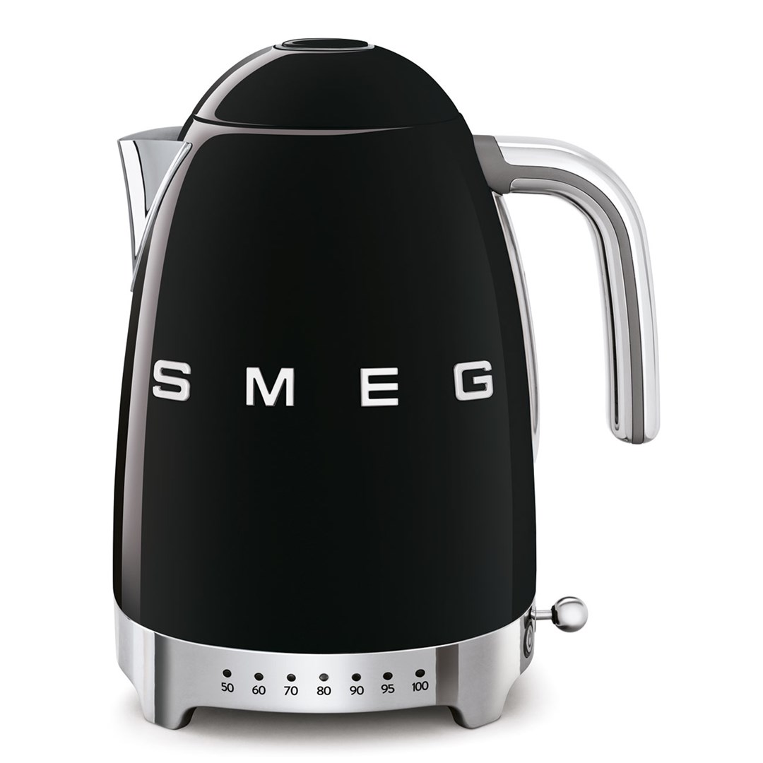Smeg 50's Style Kettles KLF04BLEU Black Smeg 50's Style Kettles KLF04BLEU Black
