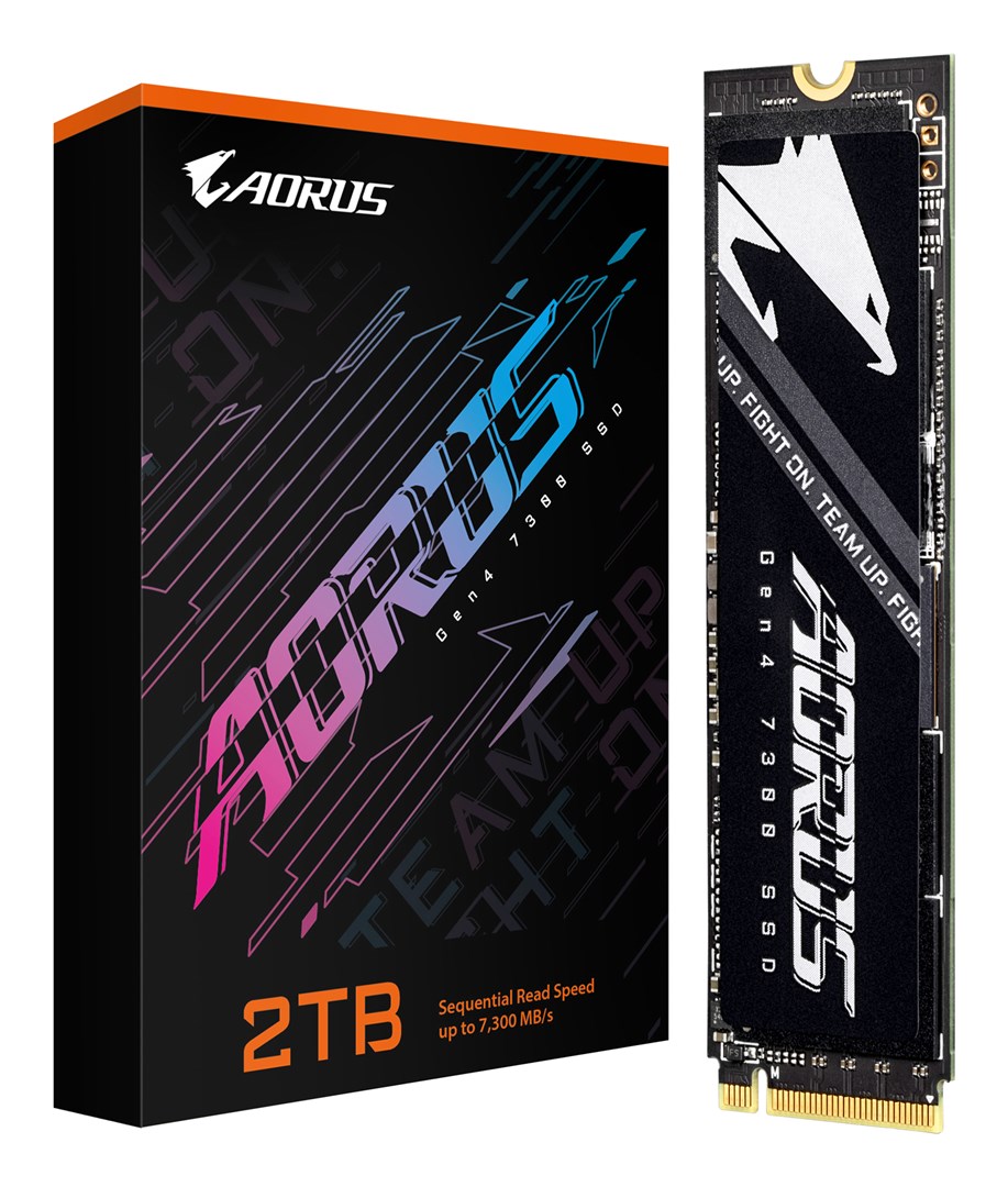 Gigabyte AORUS 7300 SSD 2 TB M.2 NVMe Gigabyte AORUS 7300 SSD 2 TB M.2 NVMe