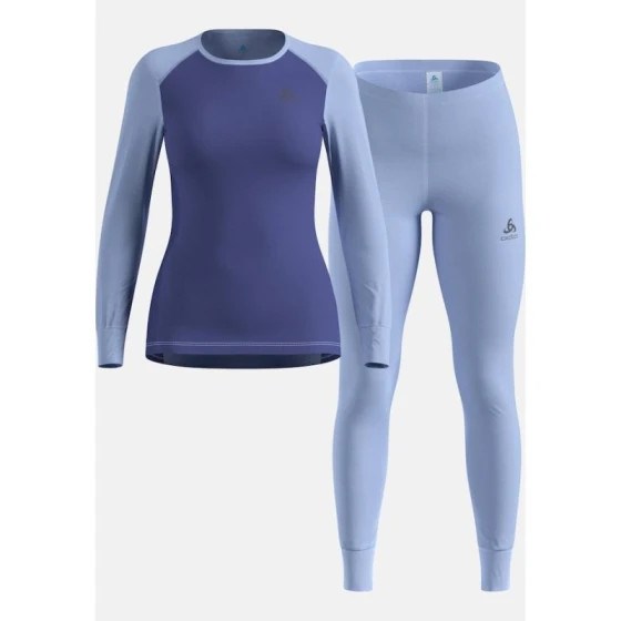 Thermal underwear - Odlo Set ACTIVE WARM Special Set size S Navy blue Thermal underwear - Odlo Set ACTIVE WARM Special Set size S Navy blue
