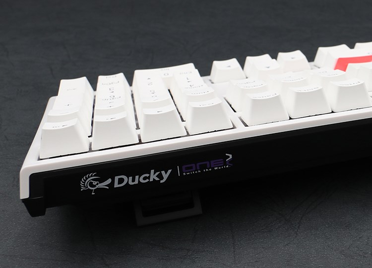 Ducky One 2 White Edition keyboard Universal USB German Ducky One 2 White Edition keyboard Universal USB German