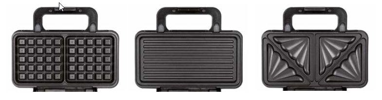 Toaster/waffle maker/grill MPM MOP-43M Toaster/waffle maker/grill MPM MOP-43M