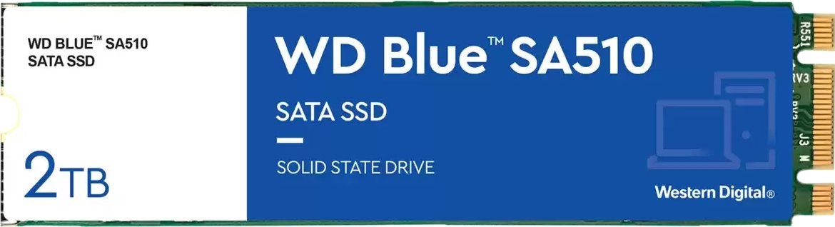 Western Digital Blue SA510 M.2 2 TB Serial ATA III Western Digital Blue SA510 M.2 2 TB Serial ATA III