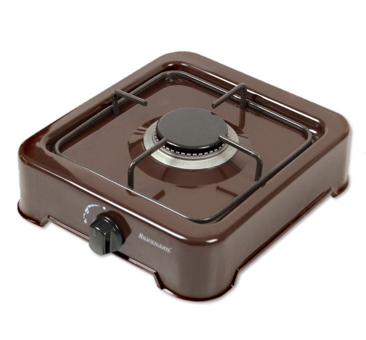 Gas cooker 1 zone Ravanson K-01BR (Brown) Gas cooker 1 zone Ravanson K-01BR (Brown)