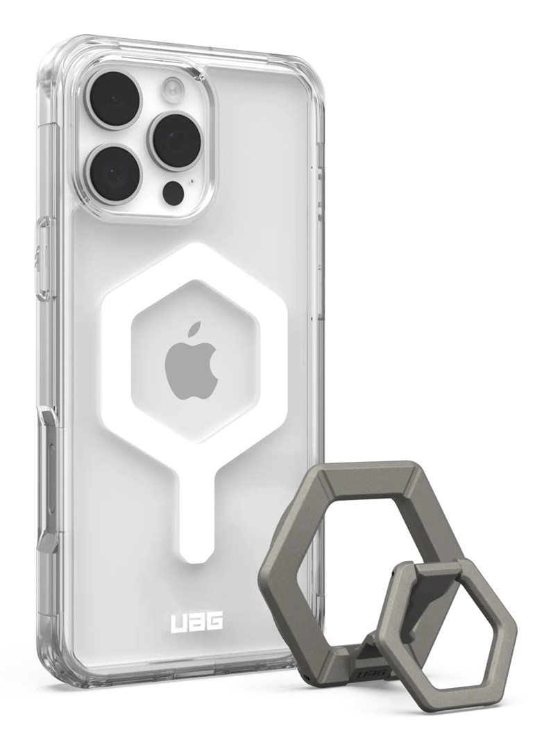 Urban Armor Gear Plyo mobile phone case 17.5 cm (6.9") Cover Transparent, White Urban Armor Gear Plyo mobile phone case 17.5 cm (6.9") Cover Transparent, White