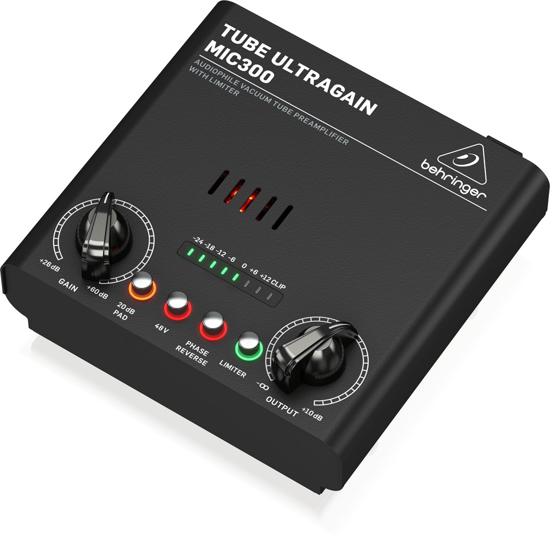 Behringer MIC300 audio preamplifier Behringer MIC300 audio preamplifier