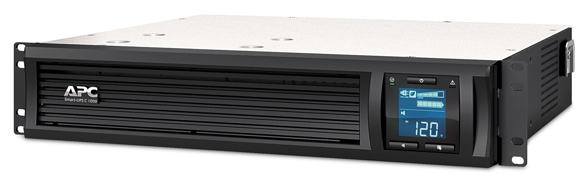 APC Smart-UPS C, Line Interactive, 1000VA, Rackmount 2U, 230V, 4x IEC C13 outlets, SmartConnect port, USB and Serial communication, AVR, Graphic LCD APC Smart-UPS C, Line Interactive, 1000VA, Rackmount 2U, 230V, 4x IEC C13 outlets, SmartConnect port, USB and Serial communication, AVR, Graphic LCD