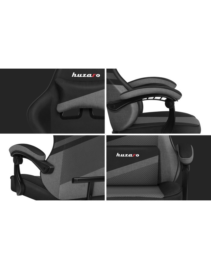 Gaming chair - Huzaro Force 4.4 Grey Mesh Gaming chair - Huzaro Force 4.4 Grey Mesh