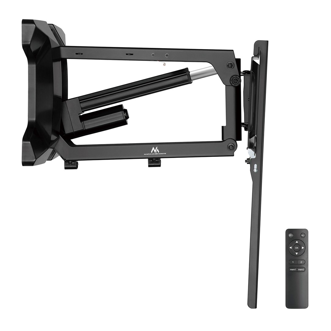 Maclean MC-891 Electric TV Wall Mount Bracket with Remote Control Height Adjustment 37'' - 70" max. VESA 600x400 up to 35kg Above Fireplace Mount Sturdy Maclean MC-891 Electric TV Wall Mount Bracket with Remote Control Height Adjustment 37'' - 70" max. VESA 600x400 up to 35kg Above Fireplace Mount Sturdy