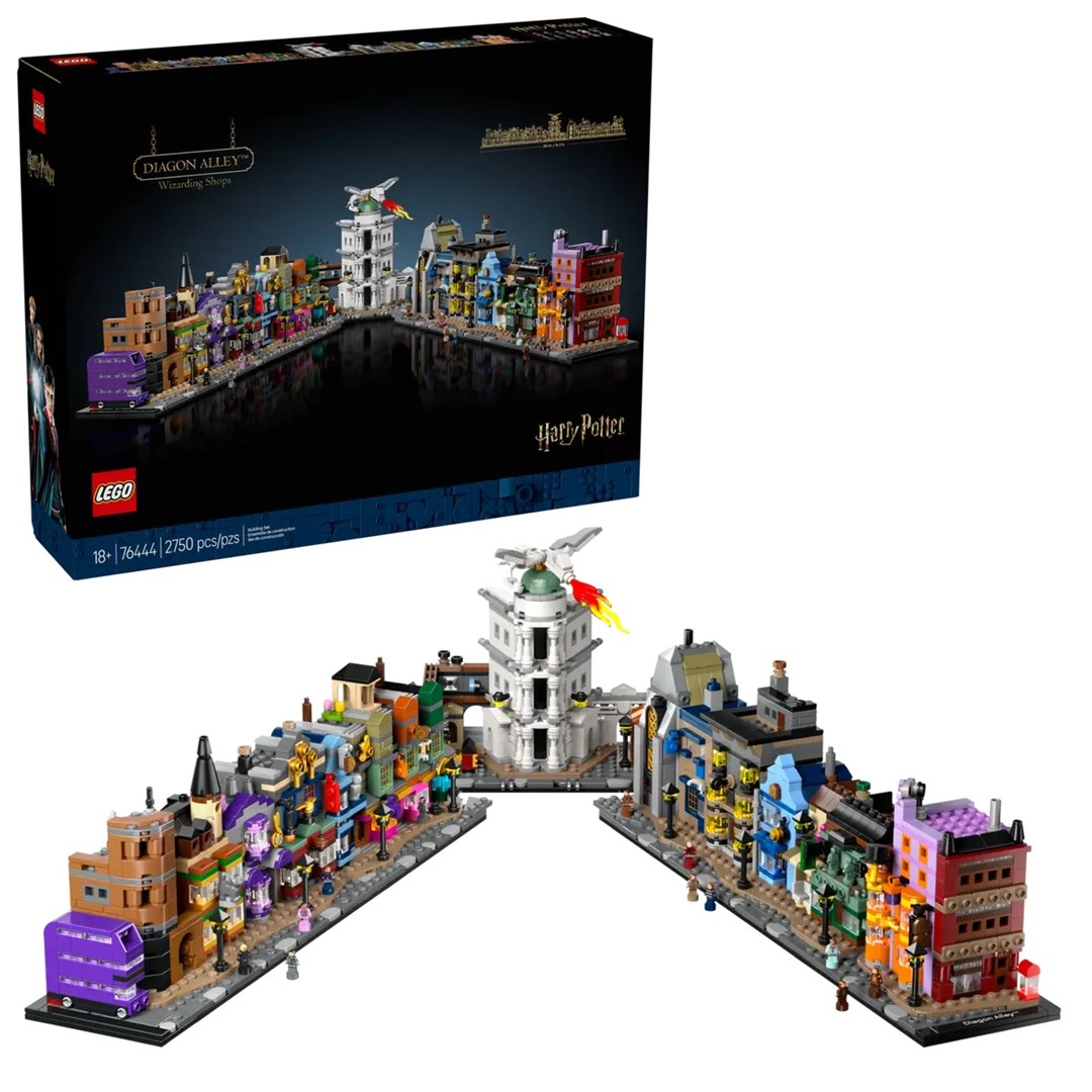 LEGO HARRY POTTER 76444 Diagon Alley Wizarding Shops LEGO HARRY POTTER 76444 Diagon Alley Wizarding Shops
