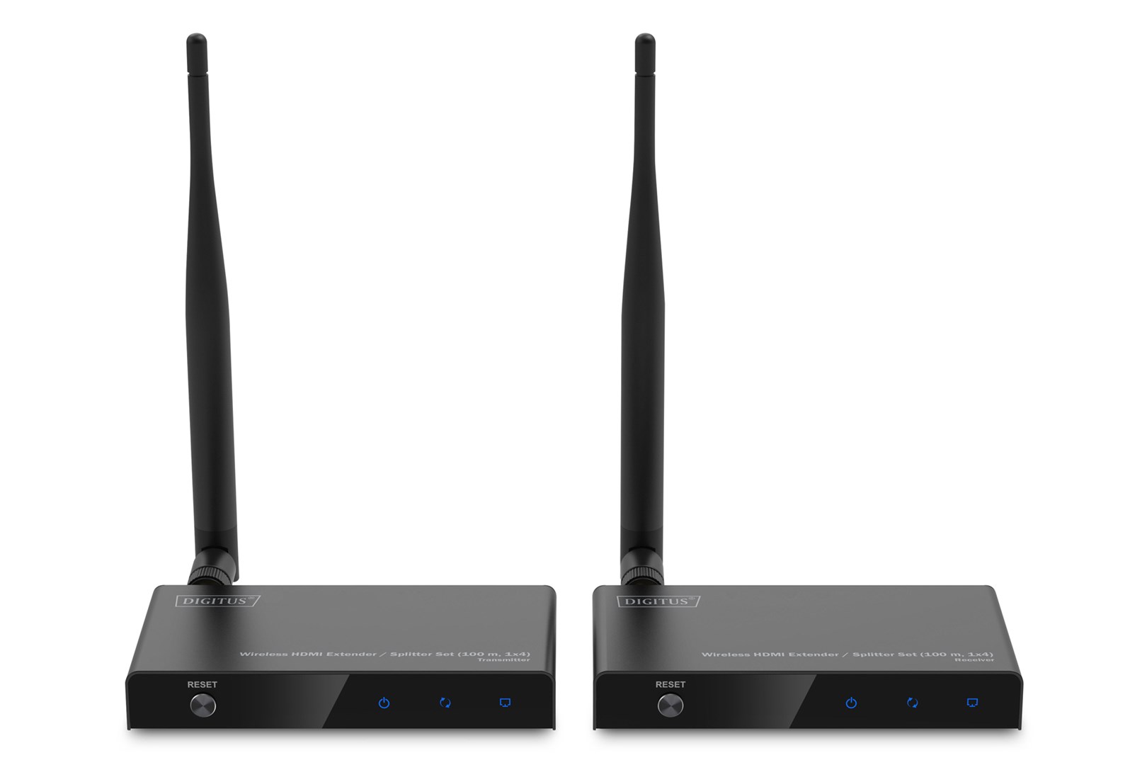 Digitus Wireless HDMI Extender / Splitter Set (100 m, 1x4) Digitus Wireless HDMI Extender / Splitter Set (100 m, 1x4)