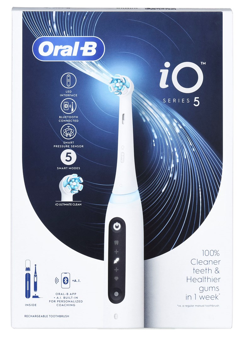 Braun Oral-B iO5 Quite White electric toothbrush Braun Oral-B iO5 Quite White electric toothbrush
