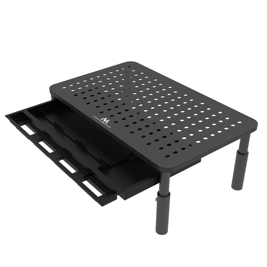 Maclean MC-946 Monitor Laptop Stand 13" - 32" 3-Level Height Adjustment with Drawer up to 20kg Sturdy Vented Maclean MC-946 Monitor Laptop Stand 13" - 32" 3-Level Height Adjustment with Drawer up to 20kg Sturdy Vented
