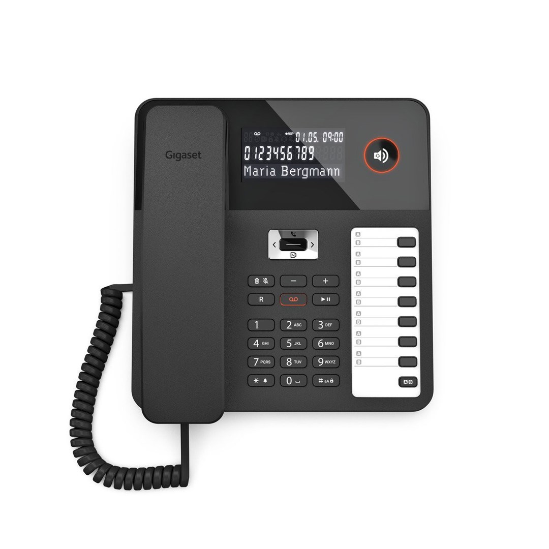 Gigaset DESK 800A DECT telephone Black Gigaset DESK 800A DECT telephone Black