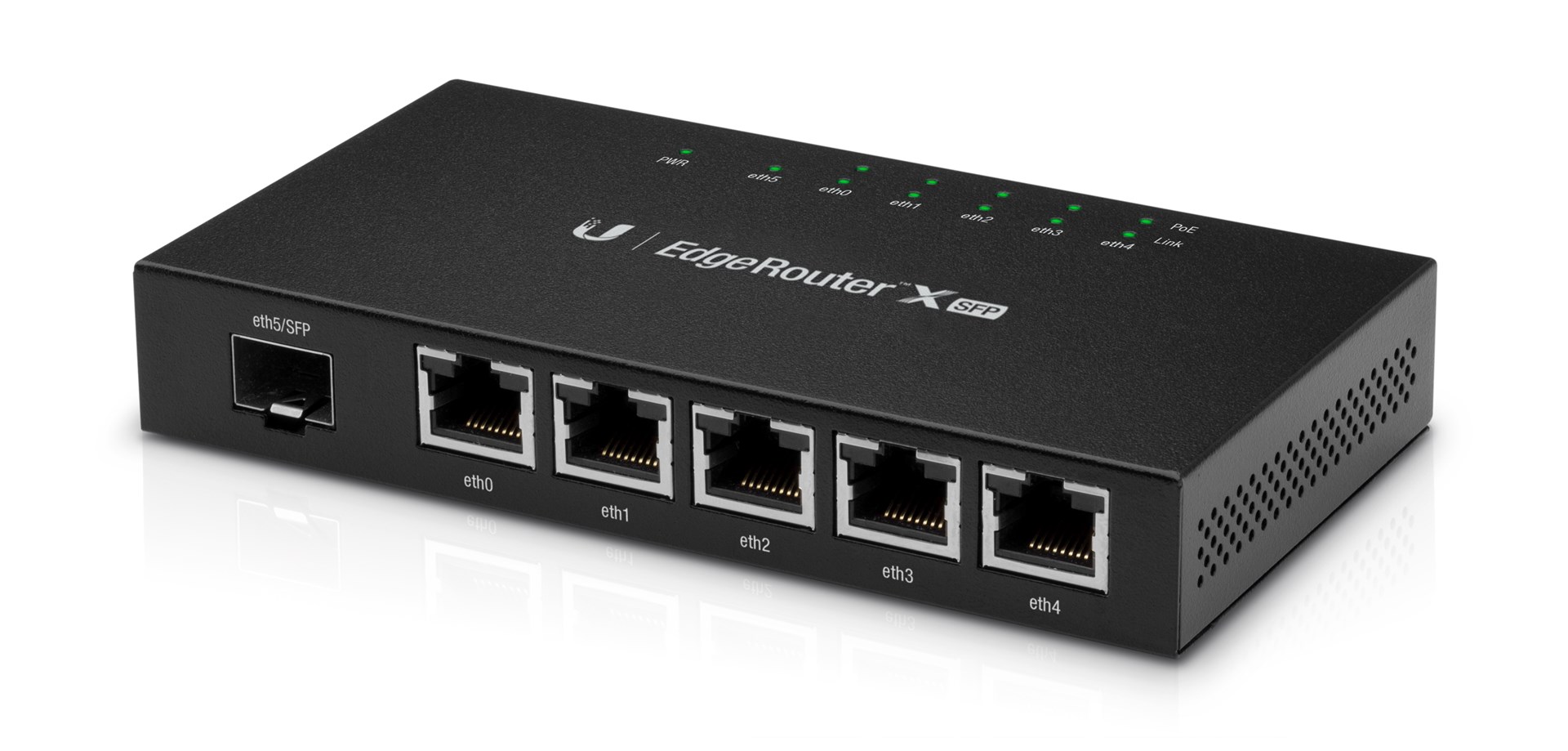 Ubiquiti EdgeRouter X SFP wired router Gigabit Ethernet Black Ubiquiti EdgeRouter X SFP wired router Gigabit Ethernet Black