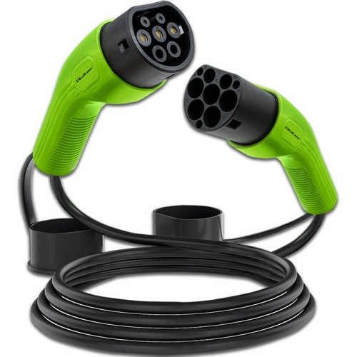 Qoltec 52473 electric vehicle charging cable Black Type 2 5 m Qoltec 52473 electric vehicle charging cable Black Type 2 5 m